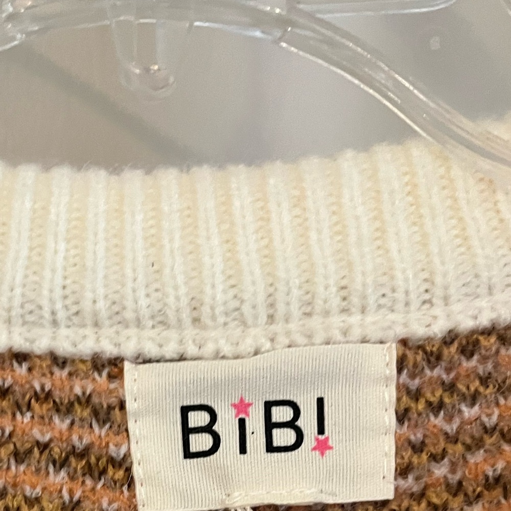 🍂☕️FALL Sale!! BiBi Flowers in Bloom Sweater - Picture 7 of 9